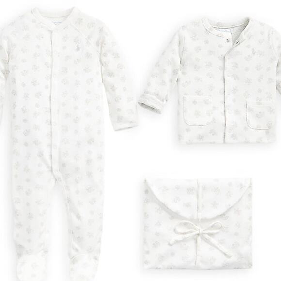Polo by Ralph Lauren Other - Polo Ralph Lauren Baby Girls or Boys Organic Cotton Gift Set